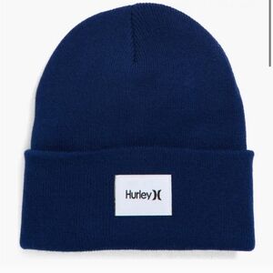 Hurley Seaward 2.0 Logo Beanie in Navy Blue NWT